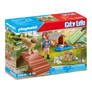 Playmobil Ajándékszett ""Kutyakiképzés"" 70676