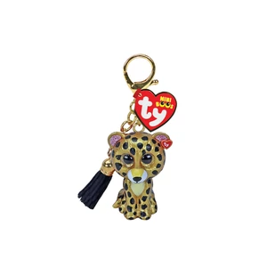 TY Mini Boos clip műanyag figura STERLING leopárd