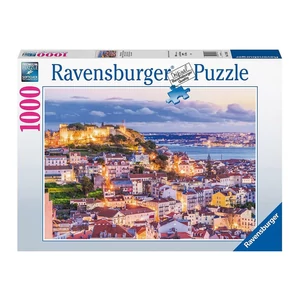 Ravensburger Puzzle 1000 db - Kilátás Lisszabonra