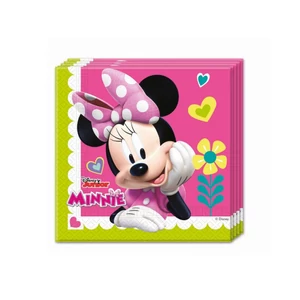 Minnie Happy Helpers szalvéta - 33 cm x 33 cm, 20 db / csomag