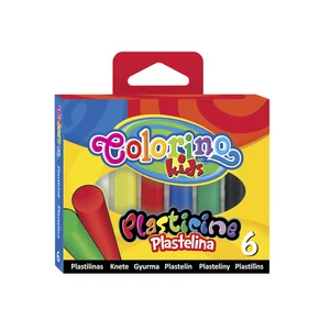 Colorino Színes gyurma 6db