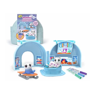 Crayola Washimals Jeges kalandok iglu játékszett