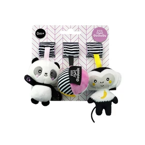 GaGaGu logó plüss panda, labda, majom