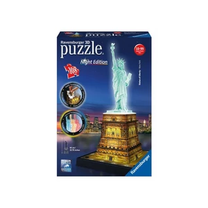 Szabadság-szobor 108 darabos puzzle fénnyel