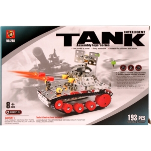 Tank 193 darabos fém építőjáték - 0610K359 -