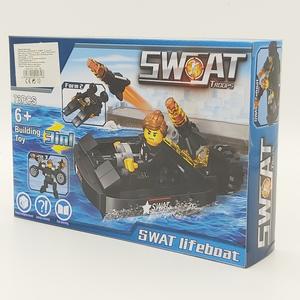 3in1 Építőjáték készlet - Swat Mentőcsónak