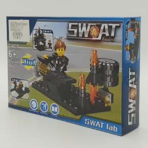 3in1 Építőjáték készlet - Swat Labor