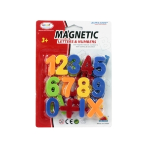 Mágneses betűk és számok 4 cm