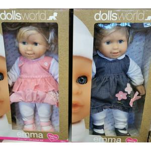 Emma puha fésülhető baba - 41 cm, 2féle