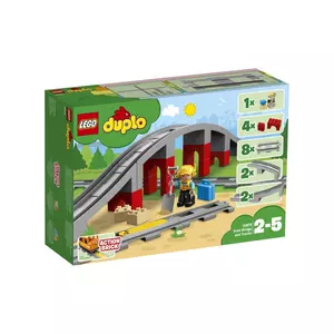 LEGO® DUPLO® TOWN Vasúti híd és sínek (10872)