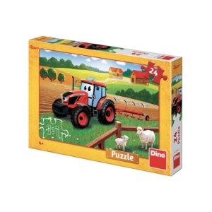 Puzzle 24 db - Zetor a traktor -351622-