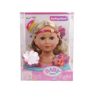 BABY born®  - 824788 - Tesó Sminkelhető babafej