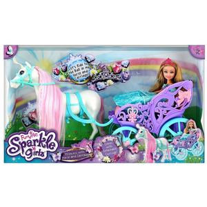 Sparkle girlz - Királyi hintó babával