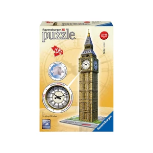 Puzzle 3D 216 db - Big Ben órával -12586-