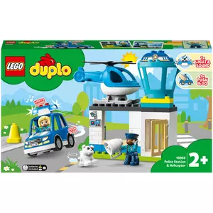 LEGO® DUPLO® TOWN Rendőrkapitányság és helikopter (10959)