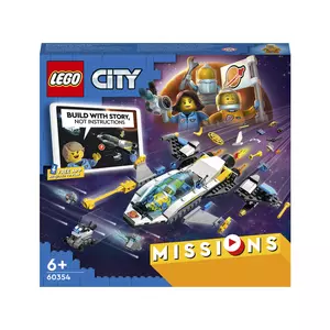 LEGO® City Missions Marskutató űrjármű küldetés (60354)