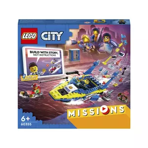 LEGO® City Missions Vízirendőrség nyomozói küldetés (60355)