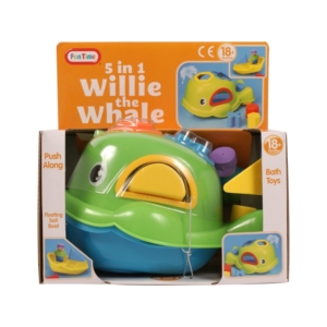 Willie a bálna 5 az 1-ben bébijáték - 5012 -