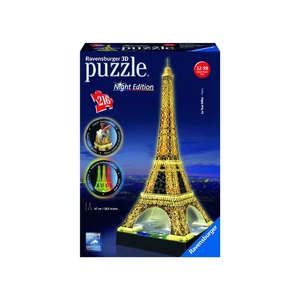 Eiffel-torony 216 darabos 3D puzzle fénnyel