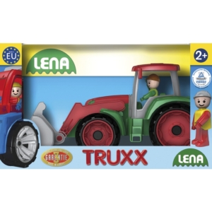 +Műanyag traktor, 28 cm 04416