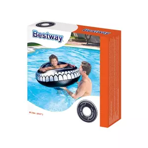 Bestway 36102 Autókerék mintás úszógumi - 119 cm
