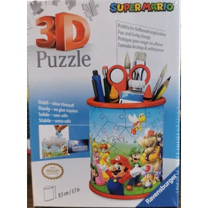 Puzzle 3D 54 db - Ceruzatartó Super Mario