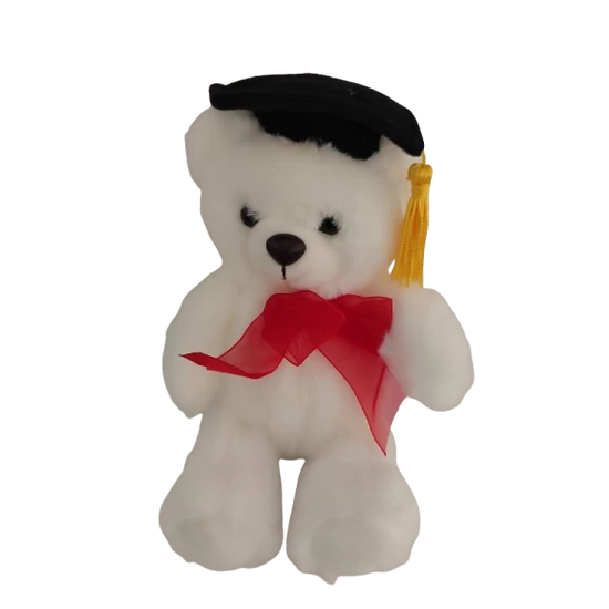 Ballagós maci 18cm_FEFÉR