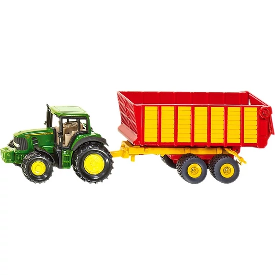 Traktor pótkocsival John Deere 1649