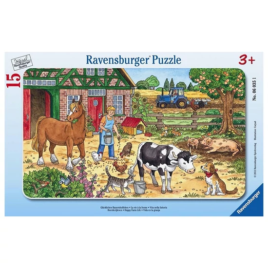 Puzzle 15 db - Tanyasi élet -060351-