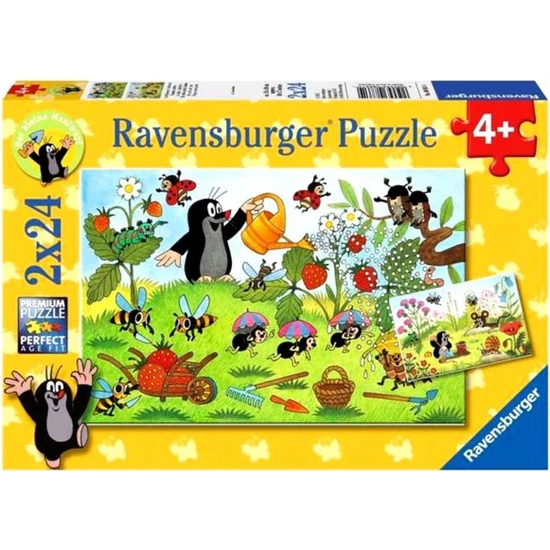 Puzzle 2x24 db - Kisvakond 088613