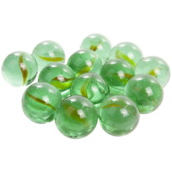 Üveggolyó, 2,5 cm, 12 db/csomag
