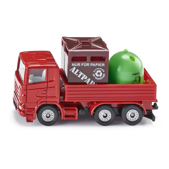 SIKU Scania szelektív kukásautó 1:87