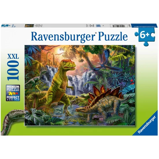 Puzzle 100 db - Dínó oázis