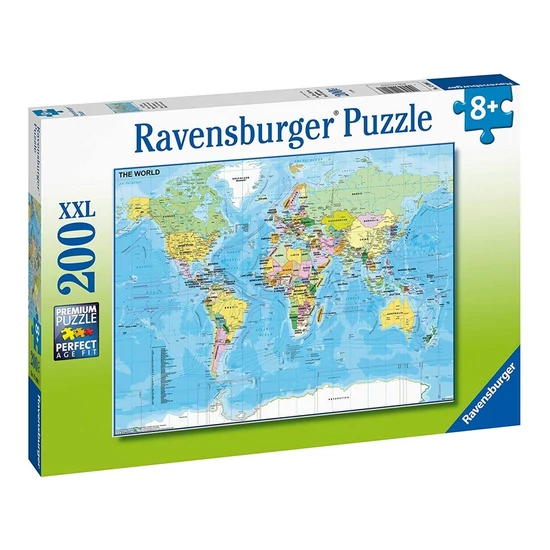 Puzzle 200 db - A világ 12889