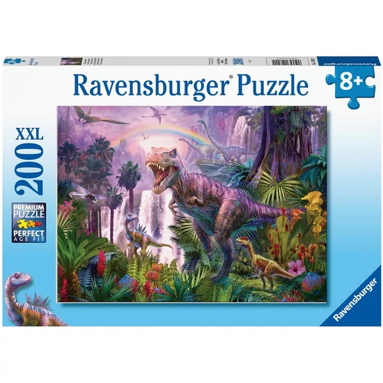 Puzzle 200 db - Dínóland 12891