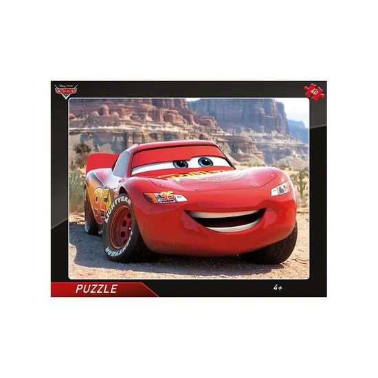 Puzzle 40 db - Verdák: Villám McQueen 322188