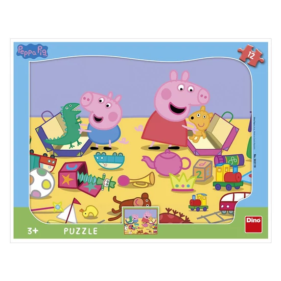 Puzzle 12 db - Peppa 303118