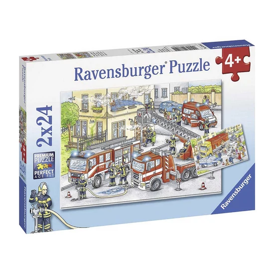 Puzzle 2x24 db - Tűzoltók 07813