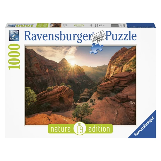 Puzzle 1000 db - Zion kanyon USA 16753