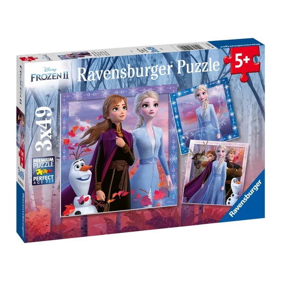 Jégvarázs 2 Az utazás 3 x 49 darabos puzzle