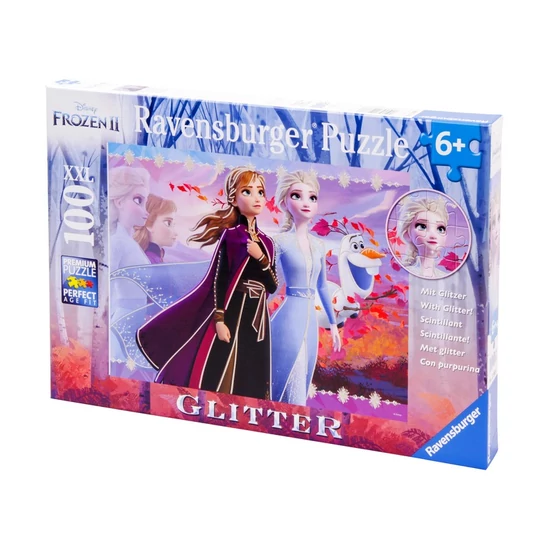 Puzzle 100 db - Jégvarázs 2 Testvérek -12868-