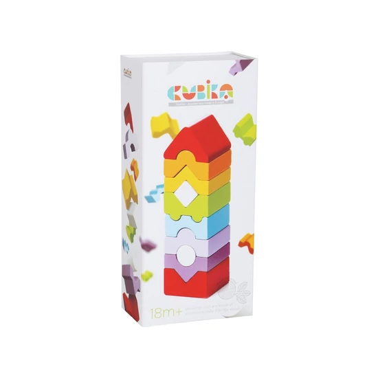 CUBIKA - Fa toronyépítő