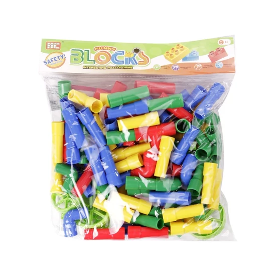 Műanyag építőjáték 60 db/csomag 319904054