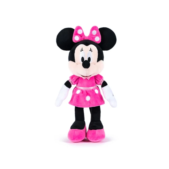 Minnie egér pöttyös ruhában 25 cm