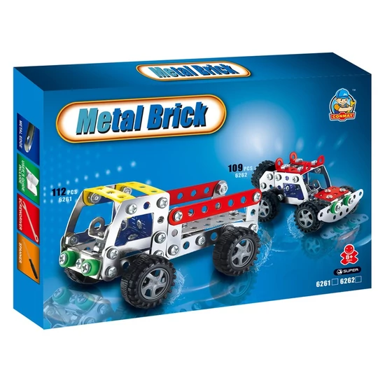 Teherautó 112 darabos fém építőjáték - 310300356 -