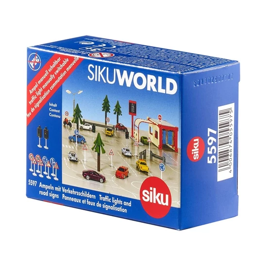 SIKU World jelzőtáblák 5597