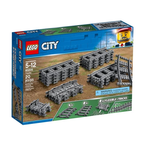 LEGO® City Trains Sínek (60205)