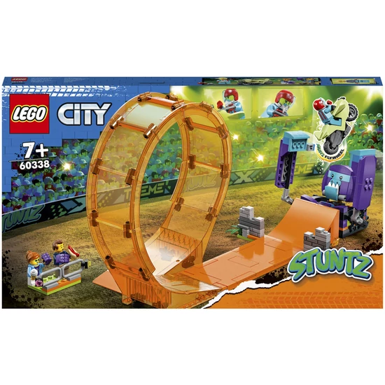 LEGO® City Stuntz Csimpánzos zúzós kaszkadőr hurok (60338)
