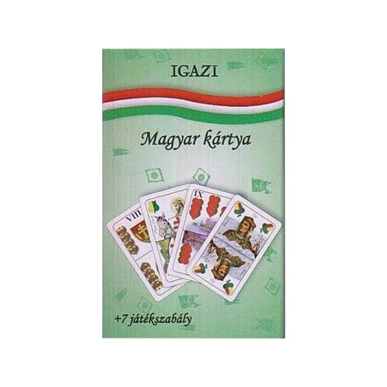 Igazi magyar kártya 7 játékszabállyal