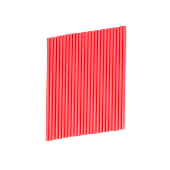 Papír szívószál 25 db,  20 cm